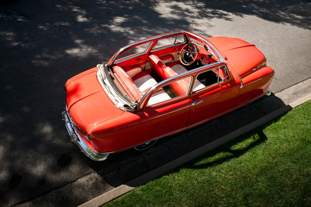 Nash Rambler high angle rear three quarter