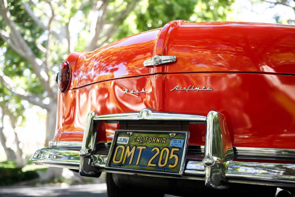 Nash Rambler rear closeup