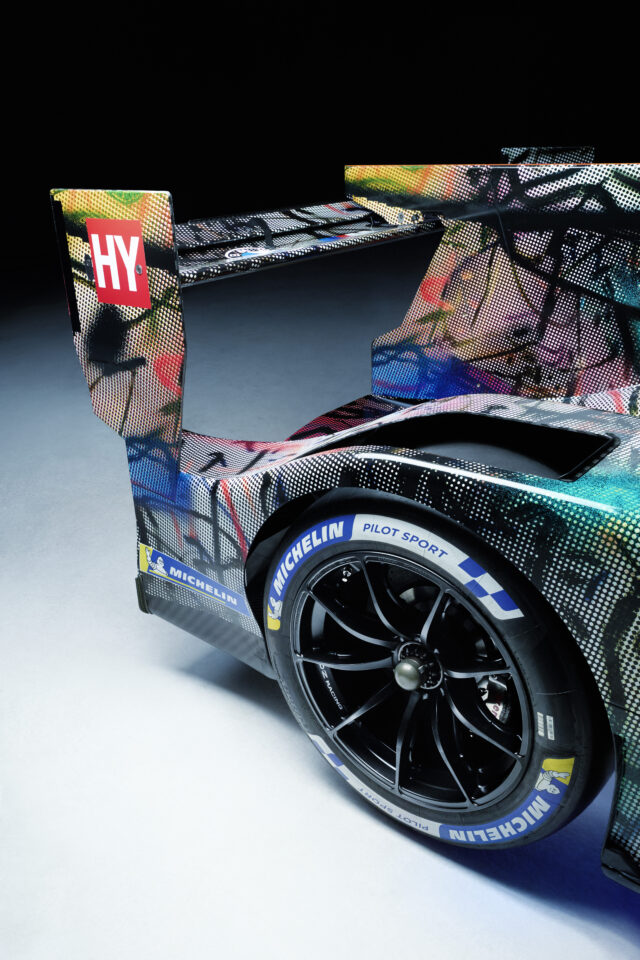 BMW Art Car 20 Le Mans Race Car wing