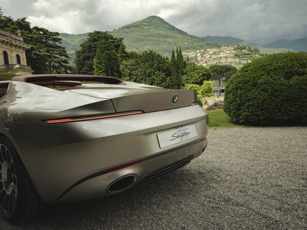 BMW Skytop Concept rear tail closeup