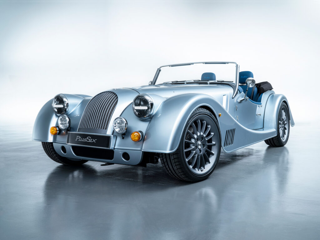 Morgan Plus Six front three quarter
