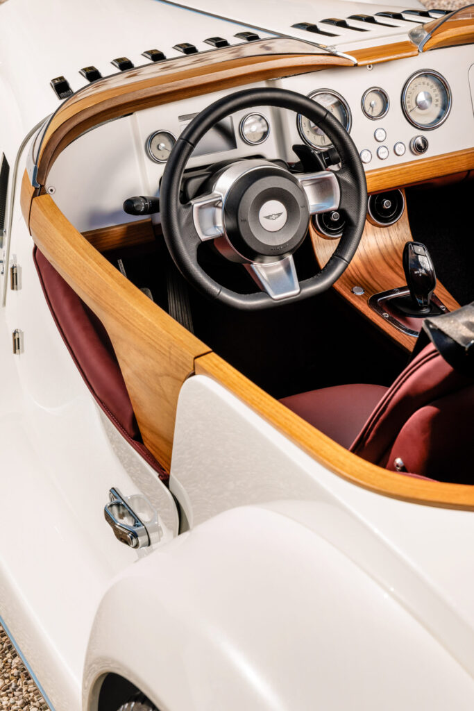 Morgan Midsummer interior cockpit