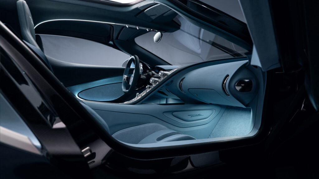 Bugatti Tourbillion interior front side