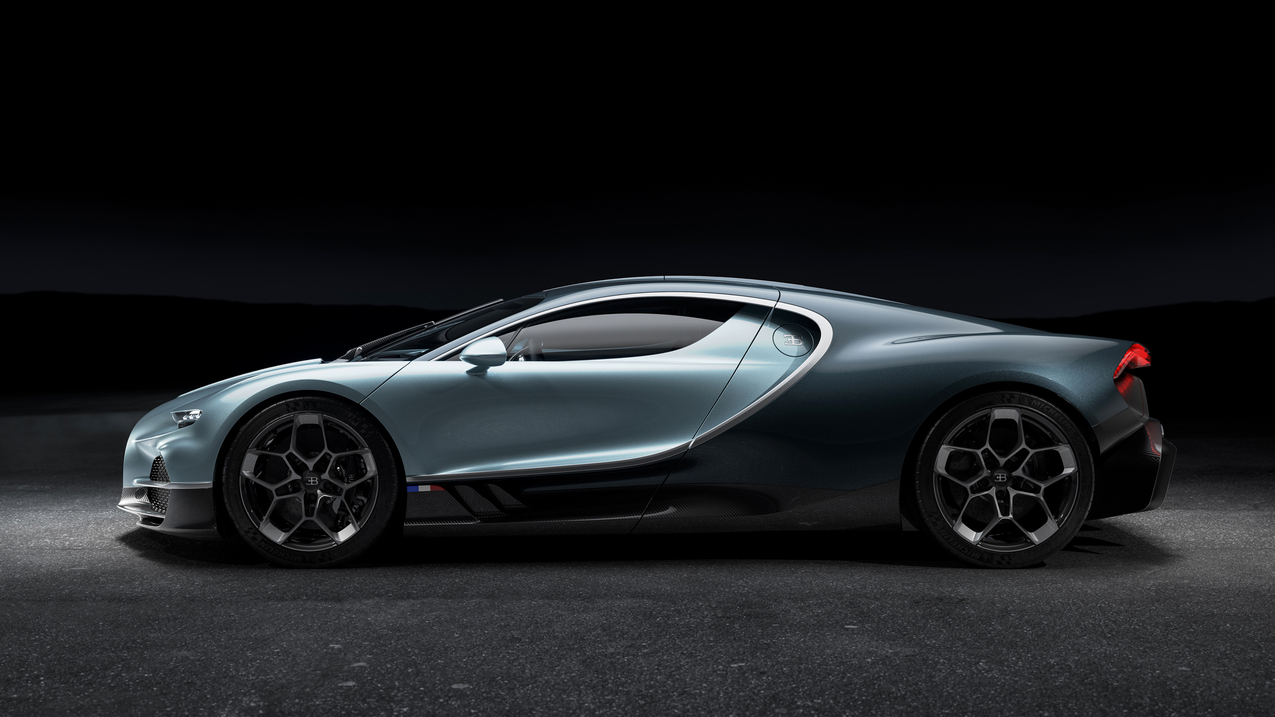 Bugatti Tourbillion side profile