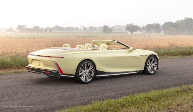 Cadillac Sollei Concept rear three quarter