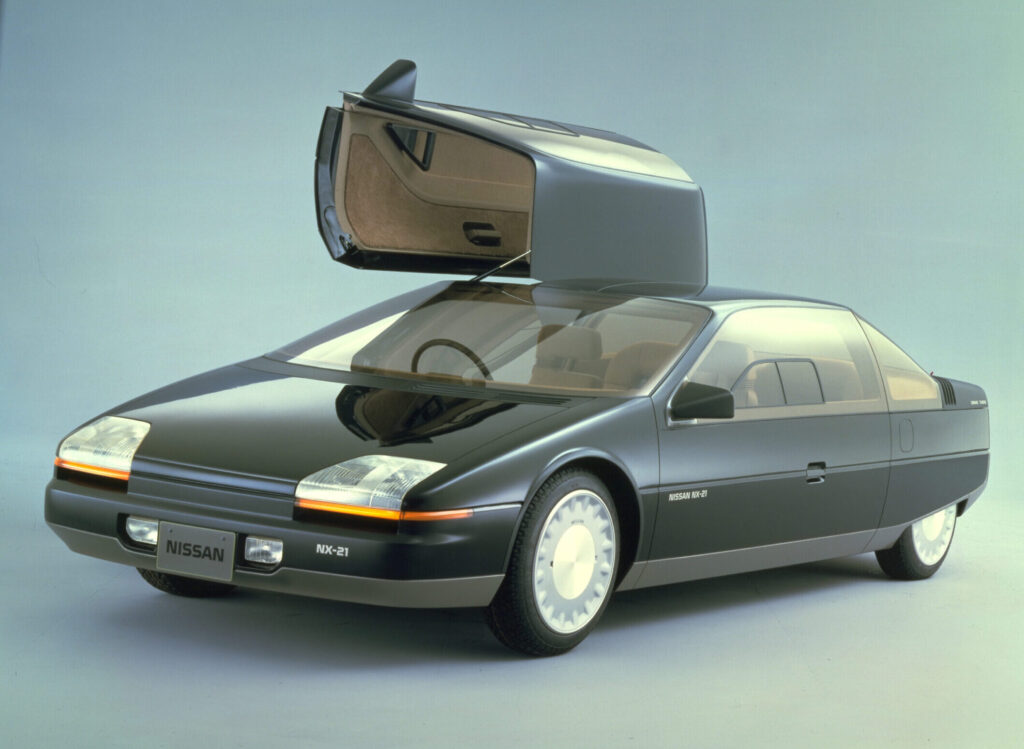 1983-NISSAN-NX front three quarter