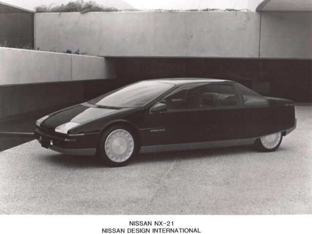 Nissan NX front three quarter