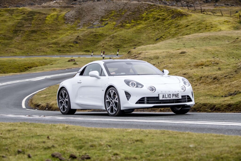 Alpine A110 front