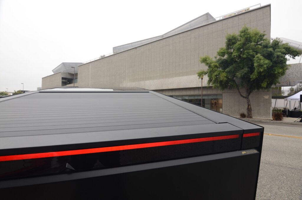 Tesla Cybertruck Mullin Transportation Center