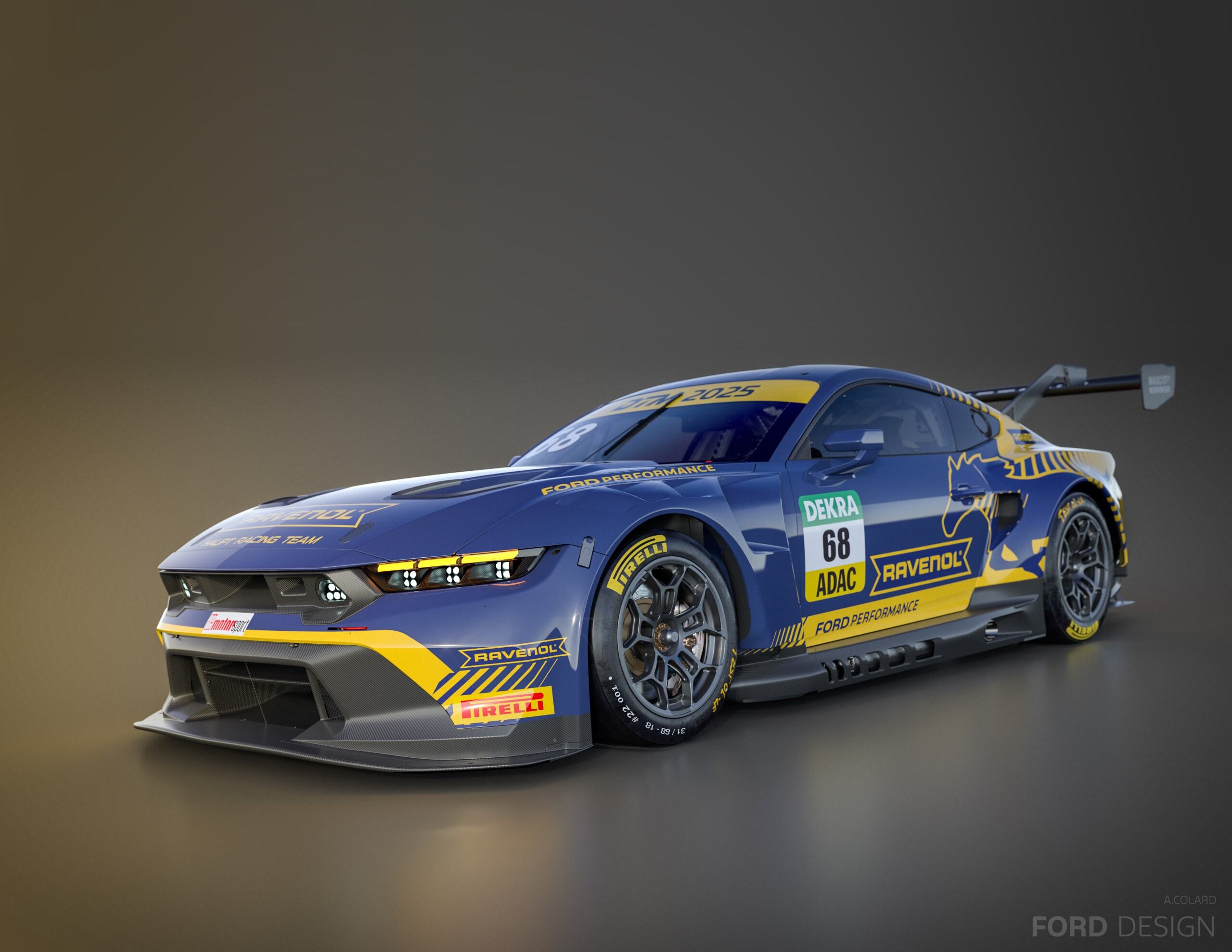 Ford Returning to DTM Racing with the Mustang GT3 After a Decades-Long  Hiatus - Hagerty Media, image size:2560x1980