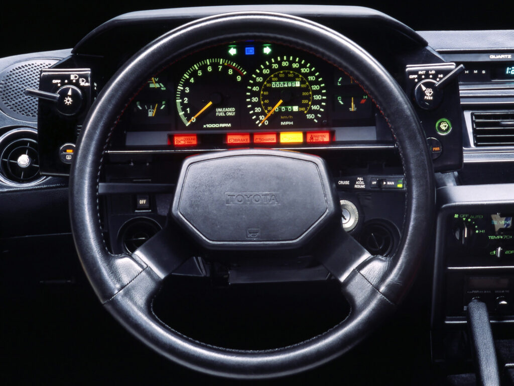 Toyota MR2 MkI dash
