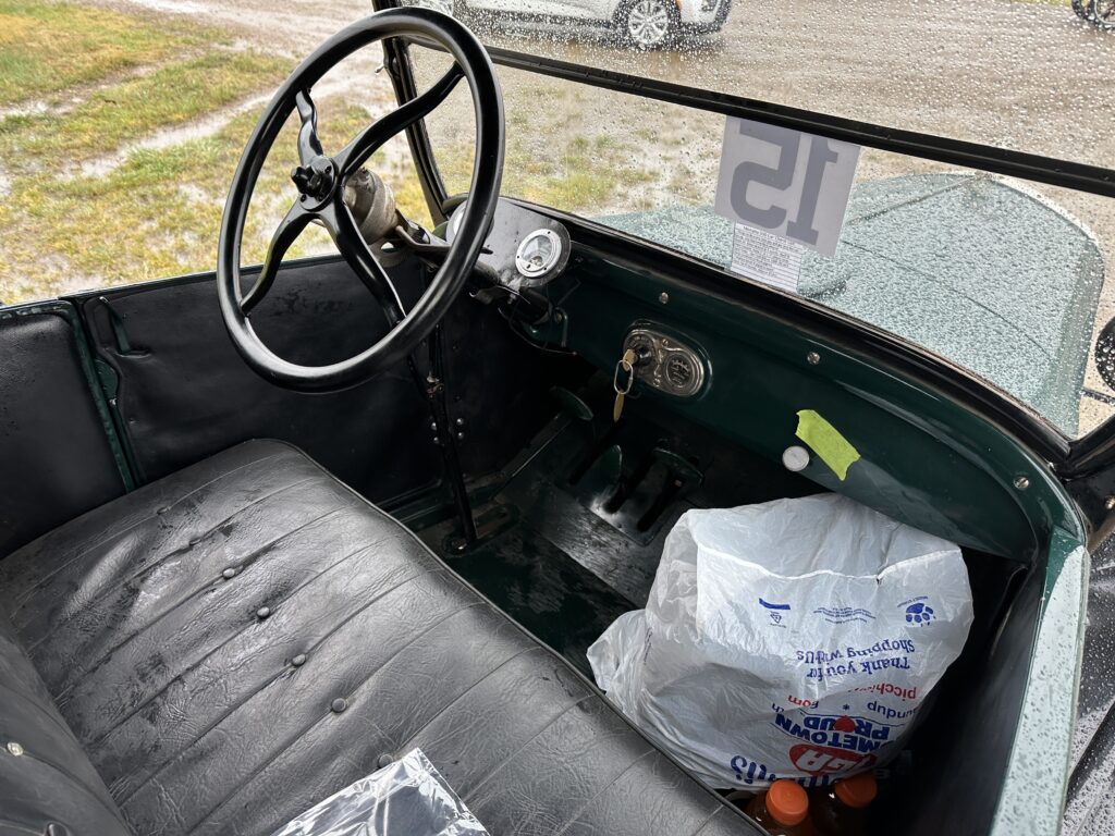 Tony Cerovski Model T interior