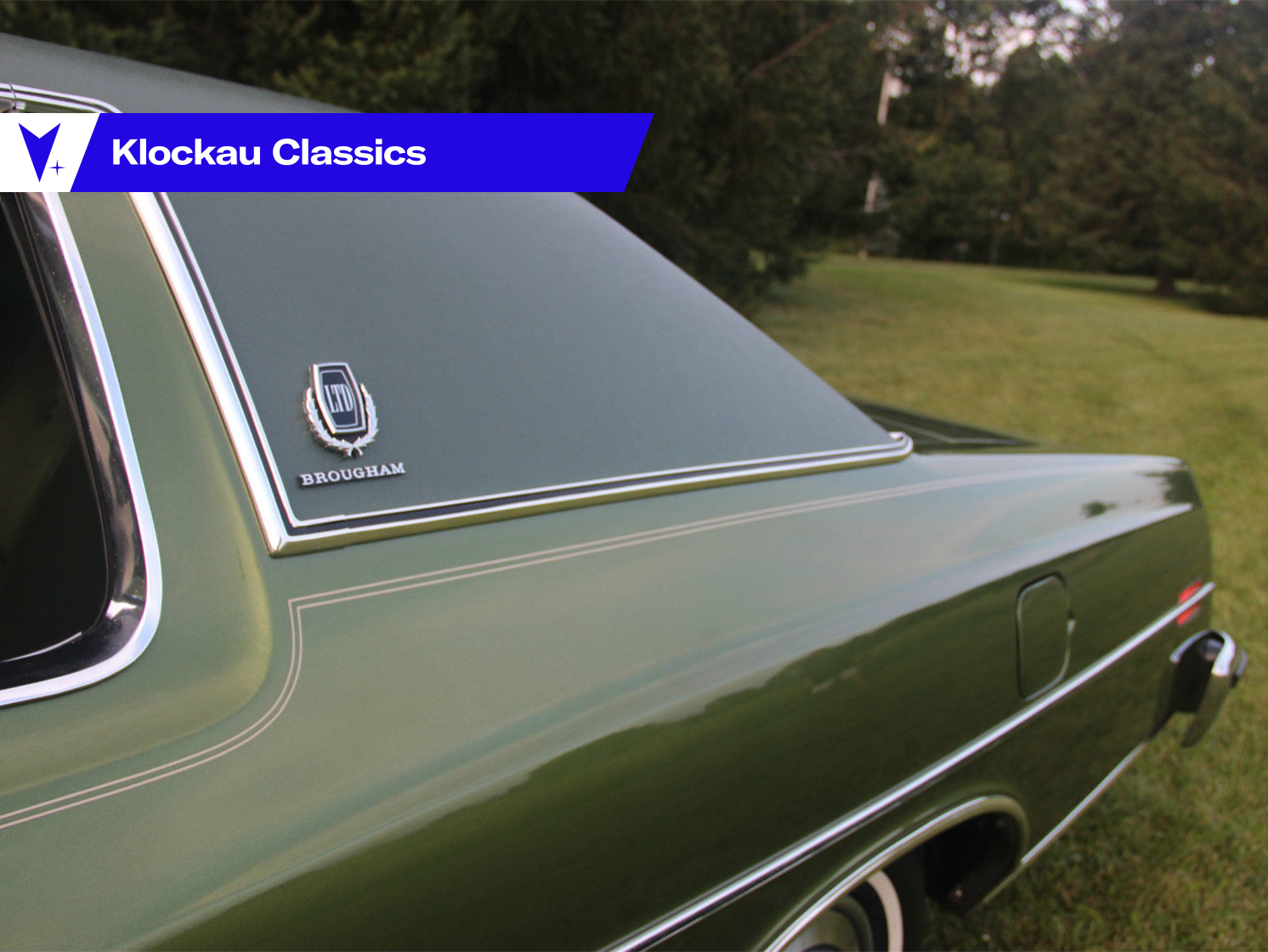 1973 Ford LTD Brougham Coupe: Everything's So Green! - Hagerty Media