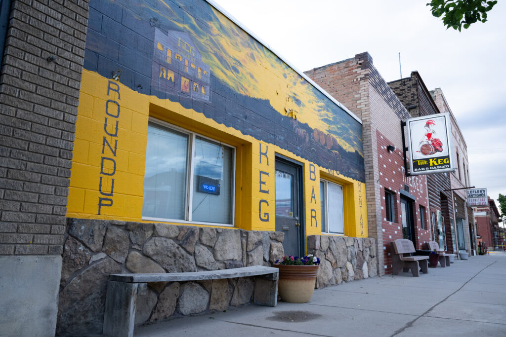 Bar in Roundup Montana