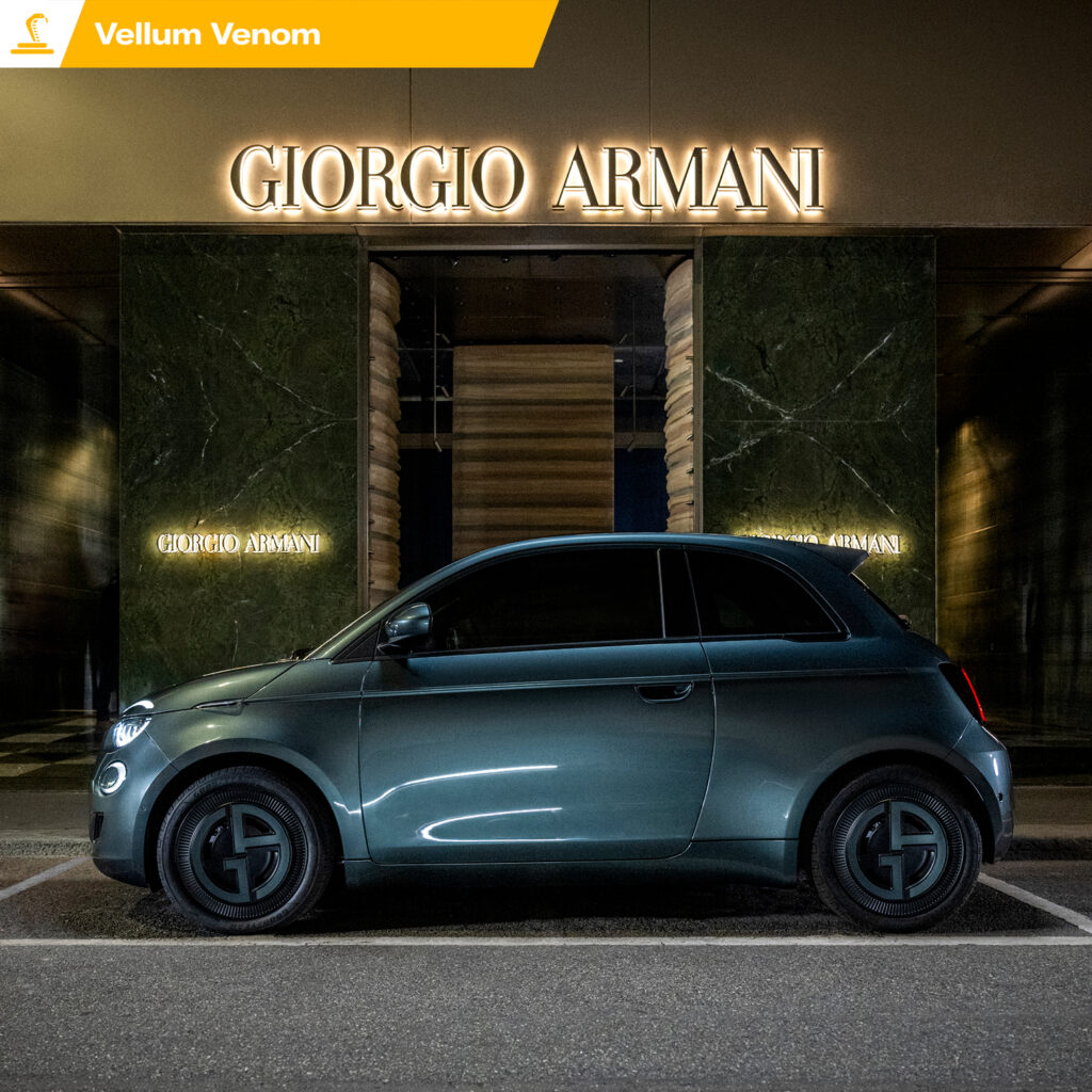 2025 Fiat 500e Giorgio Armani Collector’s Edition in Green