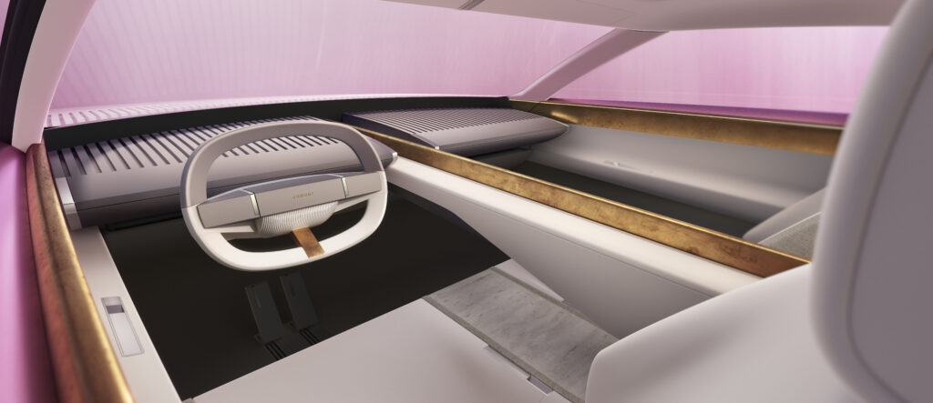 jaguar type 00 concept 2024 interior
