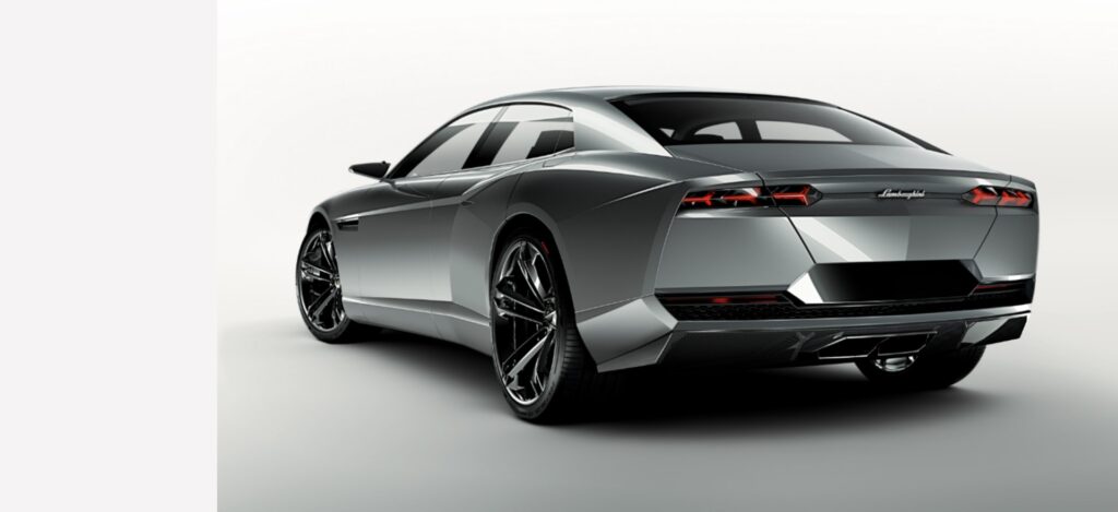 Lamborghini Estoque concept rear 3/4
