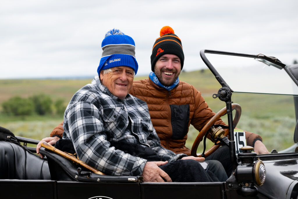 Sonny and Kyle in Model T
