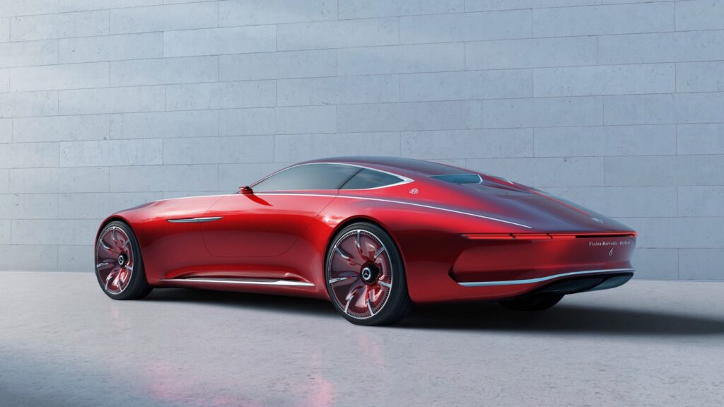 Vision Mercedes-Maybach 6 concept rear 3/4