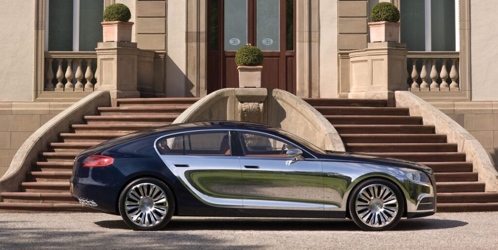Bugatti Galibier concept profile