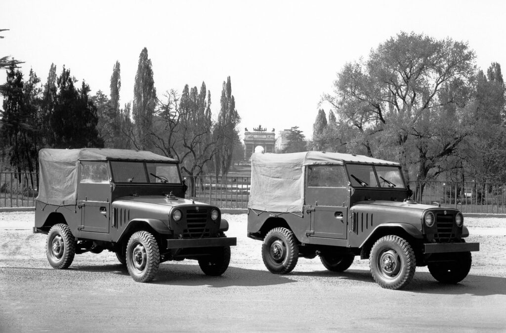 Matta italian 4x4 truck black white