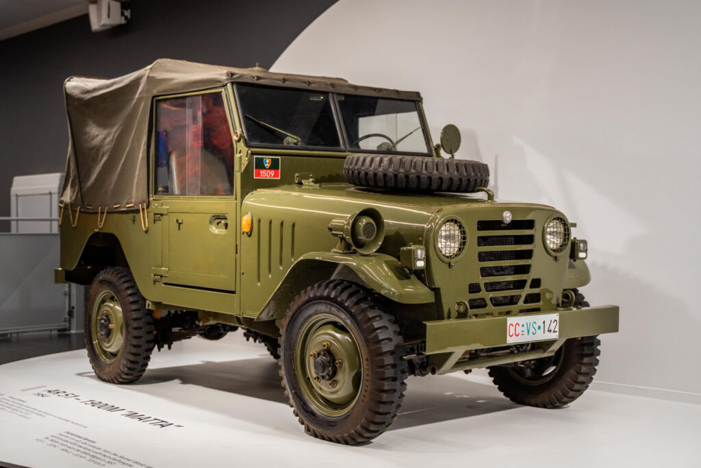 Matta italian 4x4 truck front three quarter