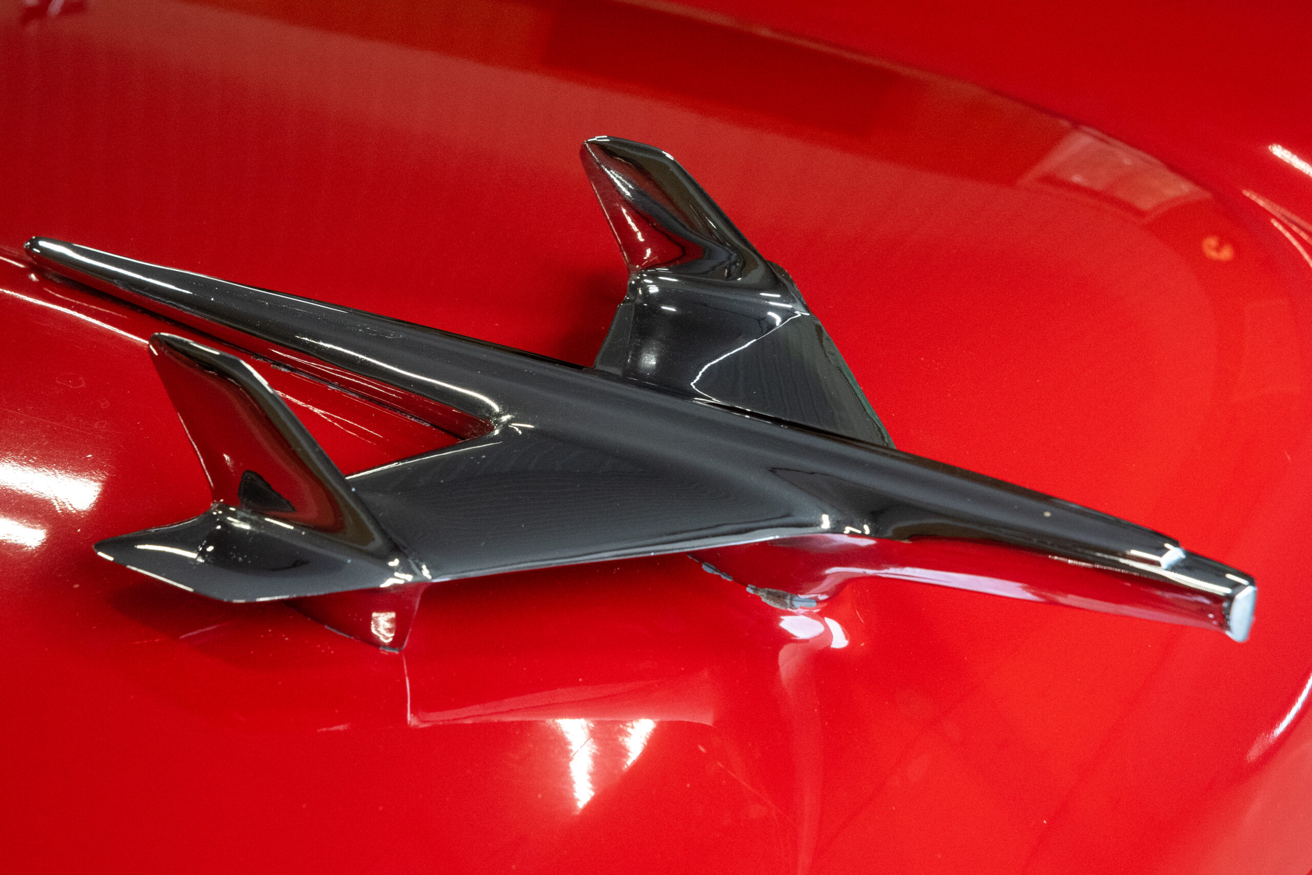 Wilcox 55 Chevrolet hood emblem
