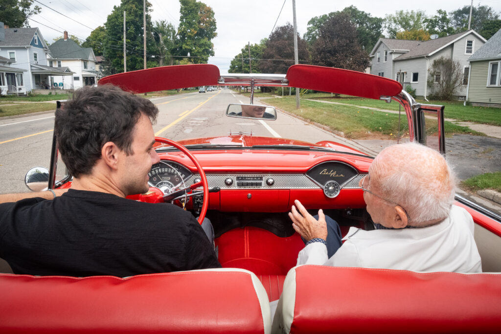 Wilcox 55 Chevrolet interior