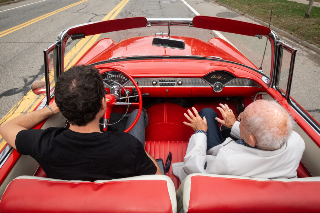Wilcox 55 Chevrolet interior