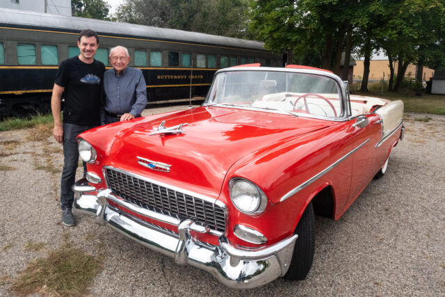 Wilcox 55 Chevrolet front three quarter