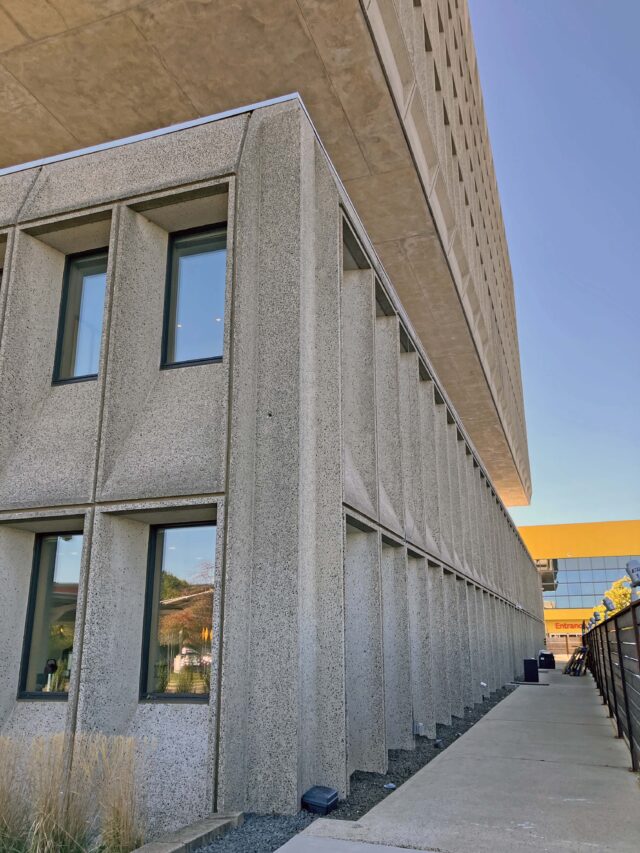 Hotel Marcel Details Brutalism