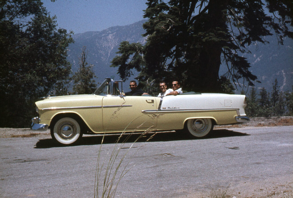 Wilcox 1955 Chevrolet historical side view