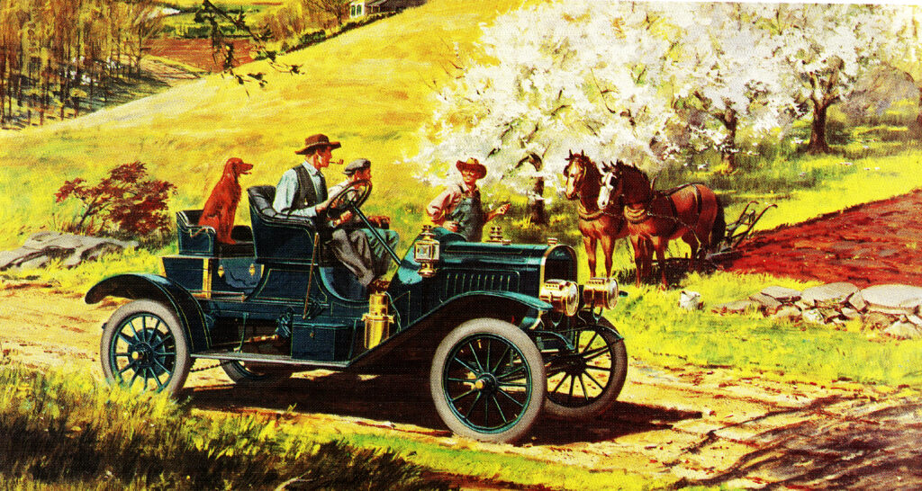 Rambler Rumble Seat Runabout 1909 года