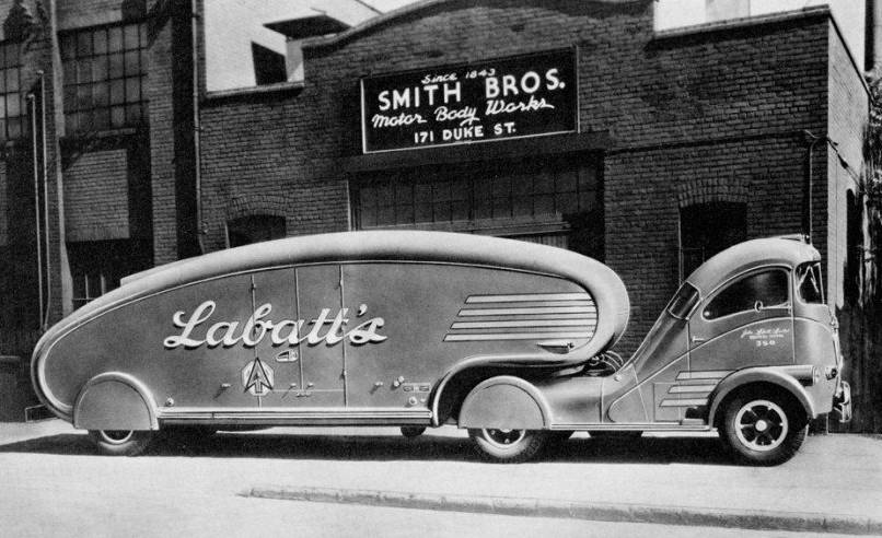 1947 Labatt's Beer streamliner