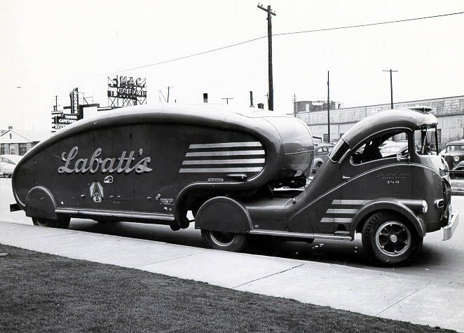1947 Labatt's Beer streamliner