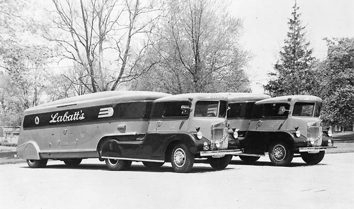 1939 Labatt's Beer streamliner