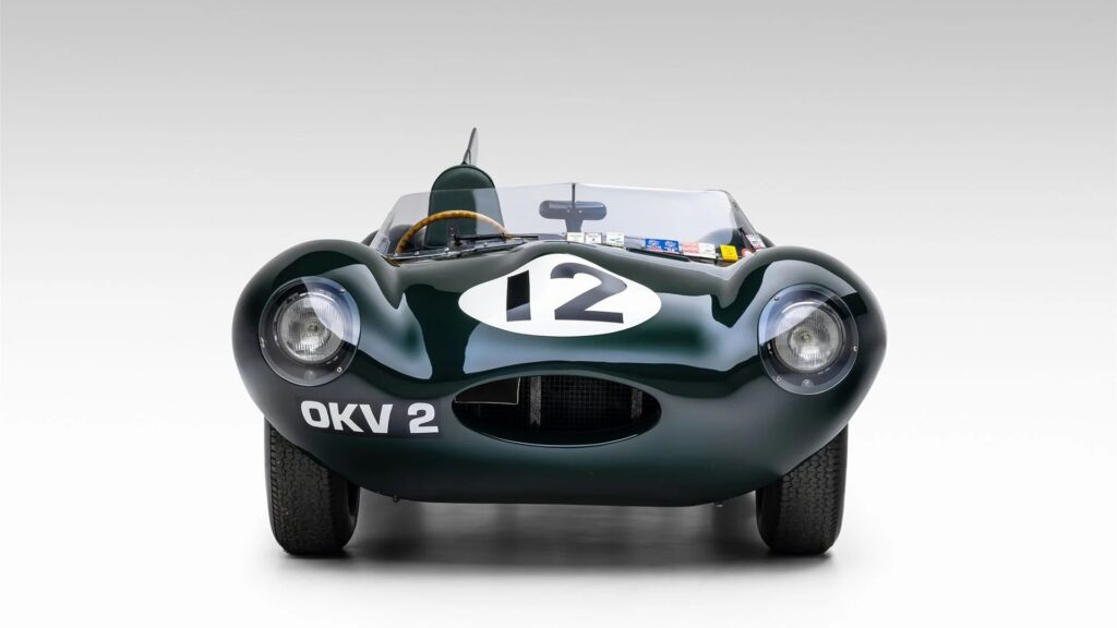 1954 Jaguar D-Type Works Competition Car Headed to Auction With No