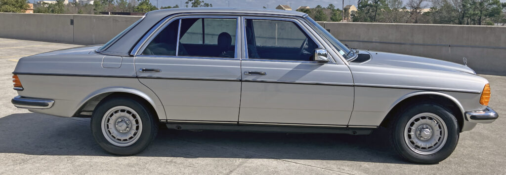 Mercedes Benz W123 Euro Spec bumpers 