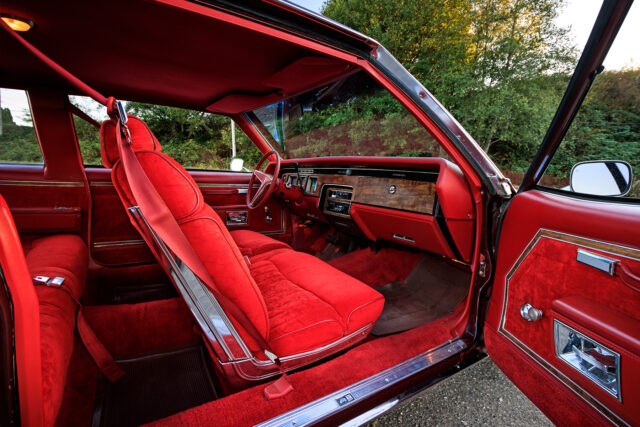 1978 Pontiac Bonneville interior passenger side seat