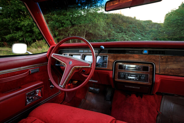 1978 Pontiac Bonneville interior driver side dash