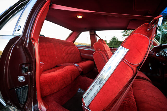 1978 Pontiac Bonneville interior rear seat