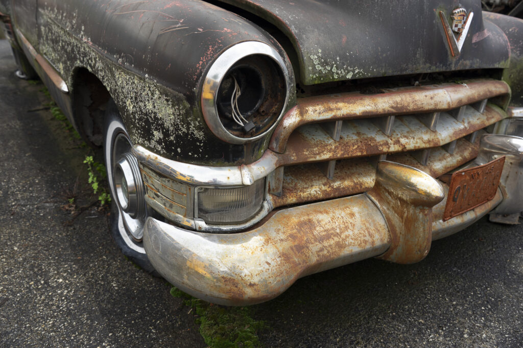 Cadillac parts restoration 1948 Cadillac front end