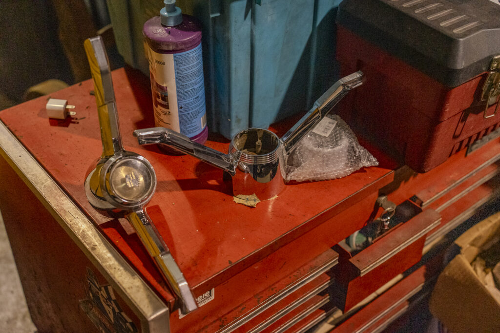 Cadillac parts restoration horn centers detail