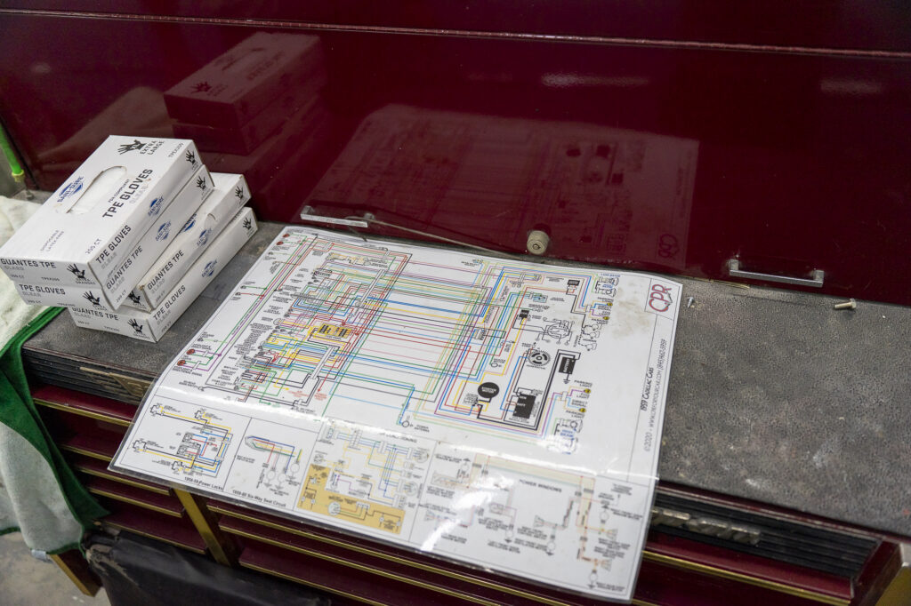 Cadillac parts restoration wiring diagram vintage cadillac