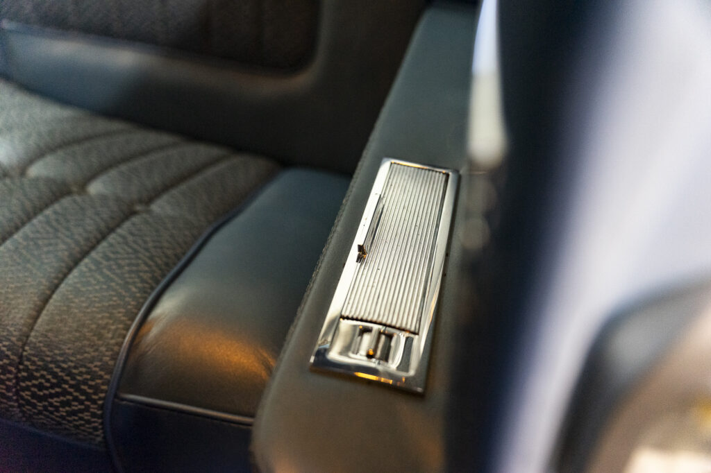 Cadillac parts restoration seat detail