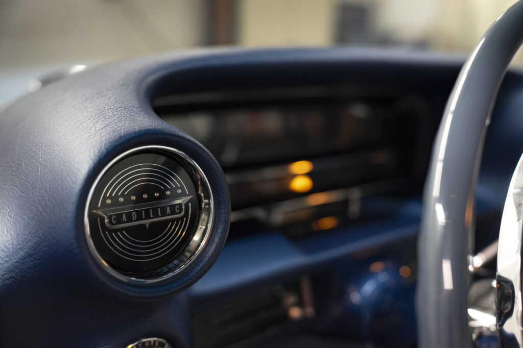 Cadillac parts restoration dash detail