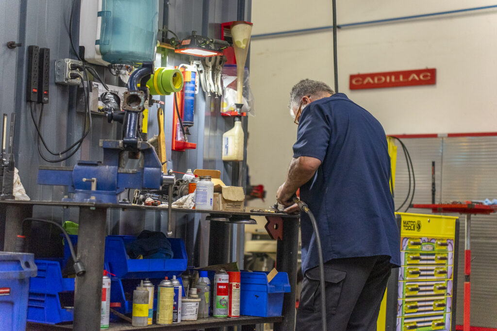 Cadillac parts restoration Chris Mercaldi