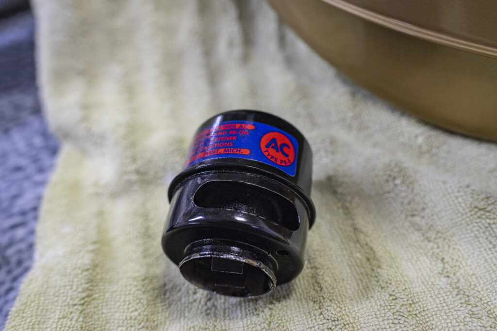 Cadillac parts restoration engine breather for a 390 V-8