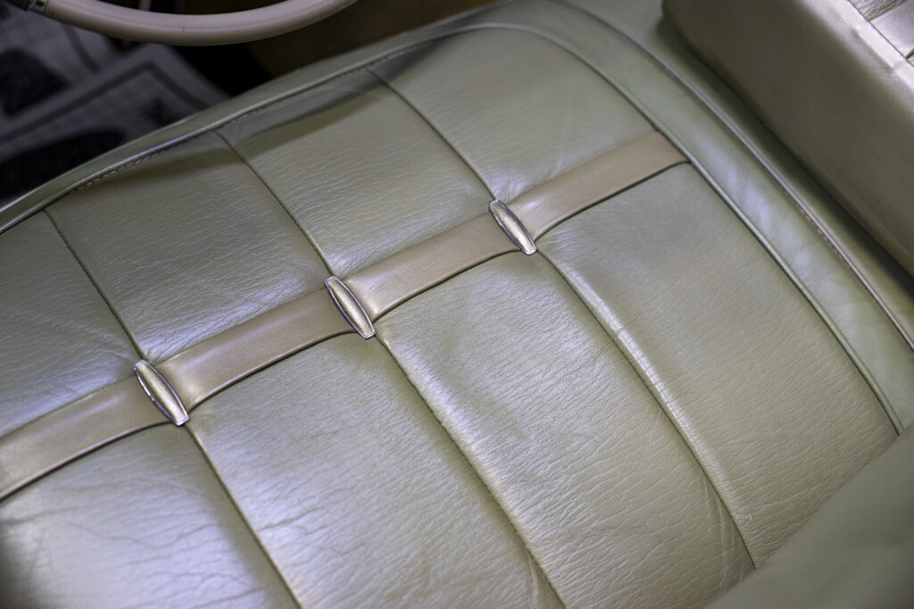 Cadillac parts restoration seat detail