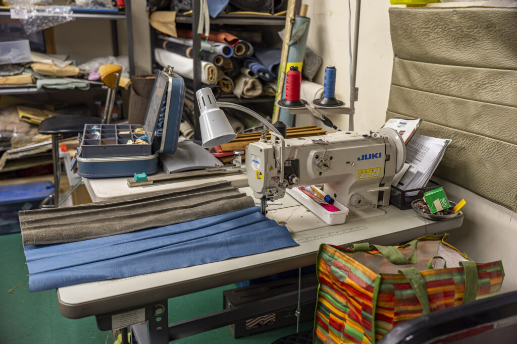 Cadillac parts restoration pleating